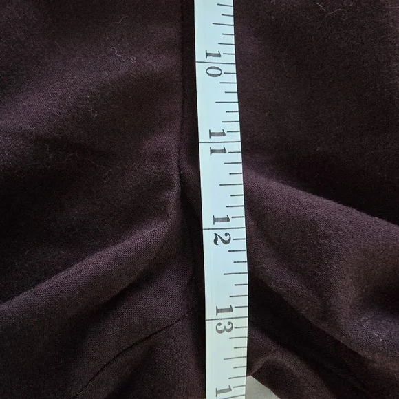 COS Pleats Dropped Crotch Trousers Size 6, 96% Wool - Picture 11 of 12